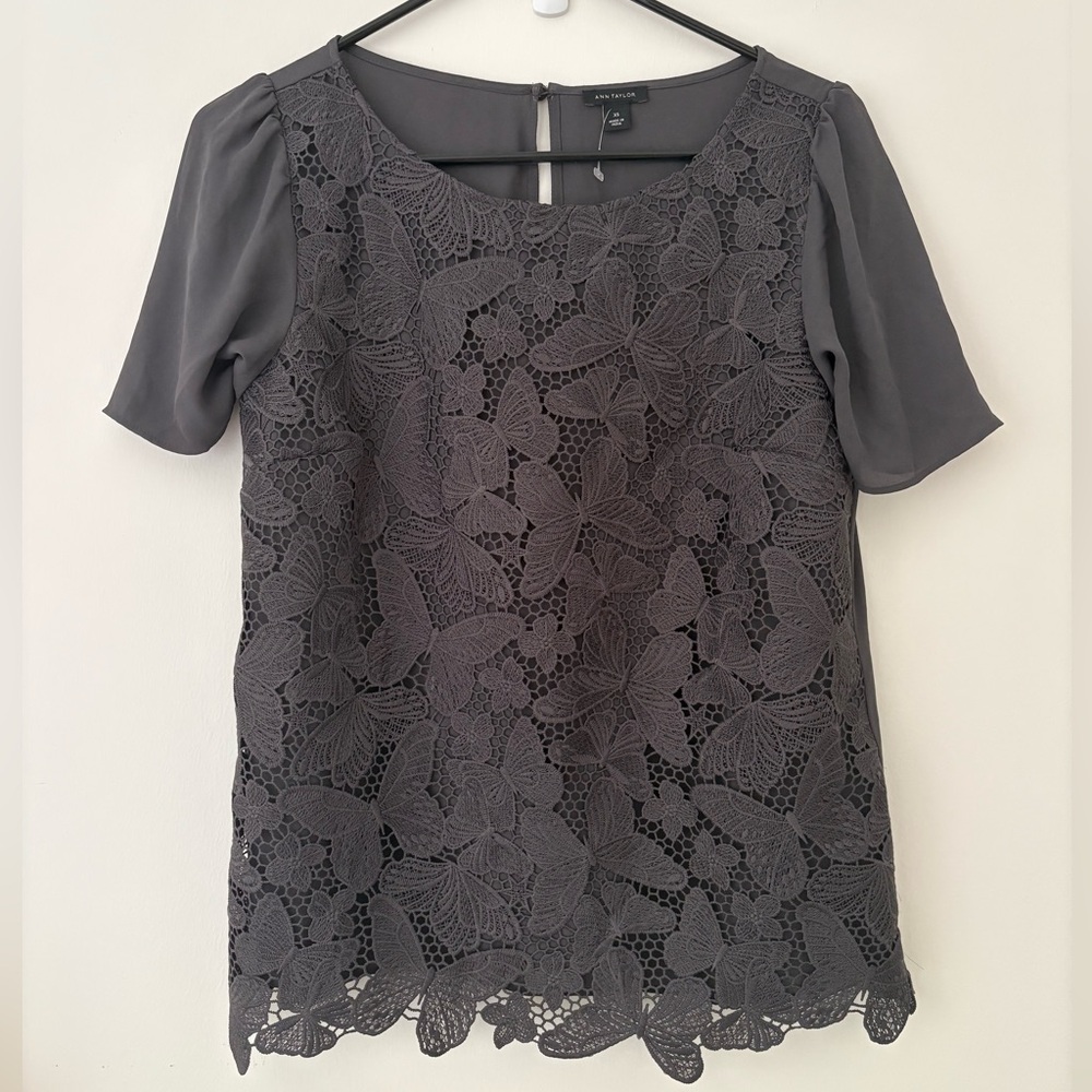 NEW Ann Taylor Lace Blouse